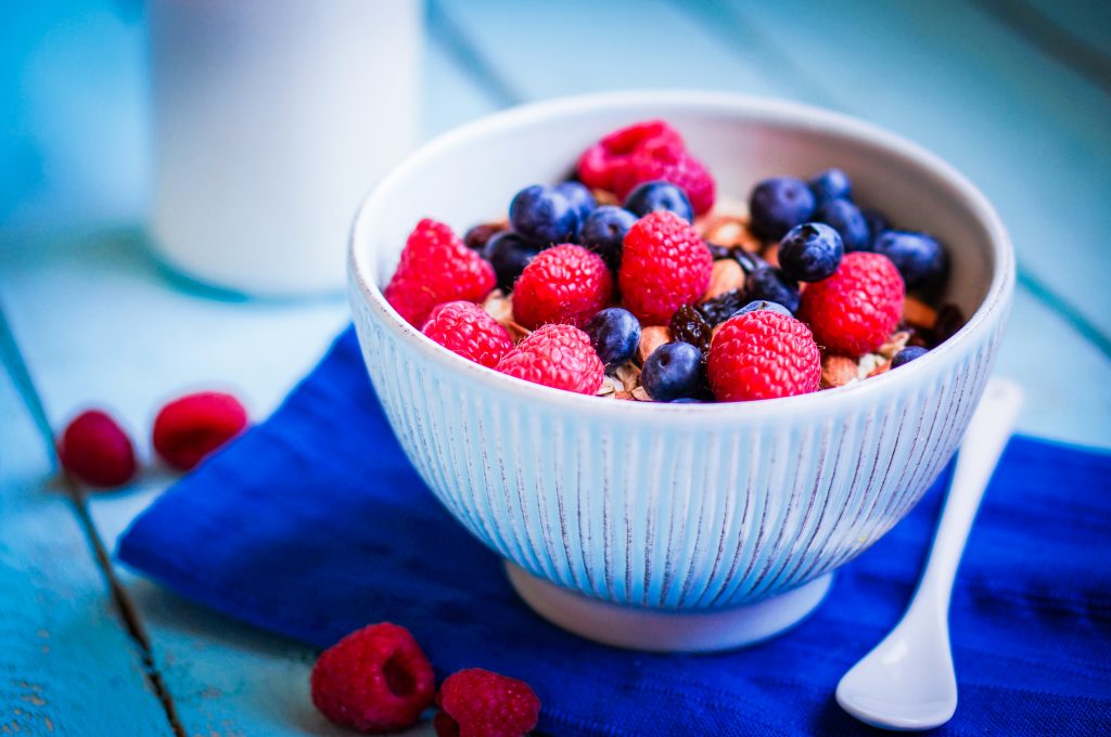 Rice Porridge with Berries - Kathleen